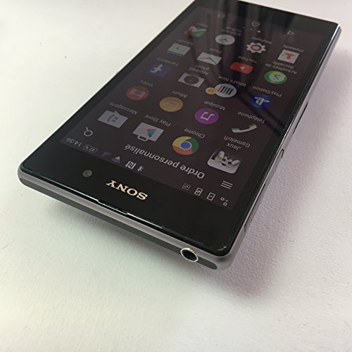 Sony Xperia Z1 - Smartphone libre Android (pantalla 5", cámara 20.7 Mp, 16 GB, Quad-Core 2.2 GHz, 2 GB RAM), negro [importado]