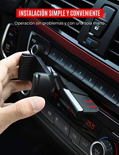 Soporte Móvil Coche para Ranura de CD de Coche,Mpow CD Slot Car Mount con Sostenedor 360 ° Rotación para iPhone 7/7Plus/6 /6 Plus /6S/SE, iPod Touch, Nexus 4/5, HTC, Sansum, Huawei, Motorola, Sony y Dispositivos GPS