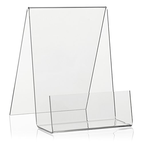 Soporte para Libros o Libros como Soporte y Soporte en Formato DIN A6 de Plexiglas®.