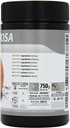 Sosa - Dextrosa en polvo, 750 g