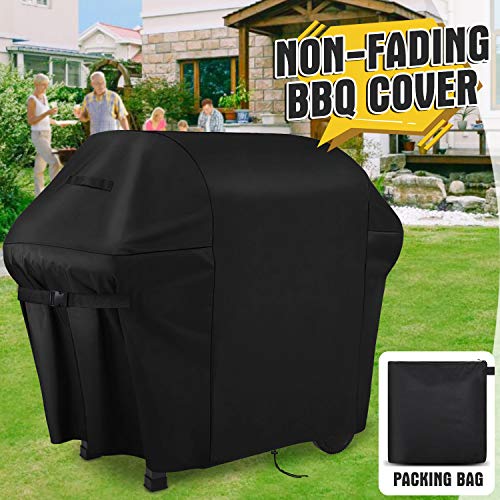 Sotor Funda Barbacoa, 152 x 75 x 124 CM Funda Barbacoa Impermeable con Material Tela 600D Oxford Resistente Sin Desvanecimiento, Protección Solar/Lluvia/Polvo/Viento/UV, para weber, Brinkmann, etc