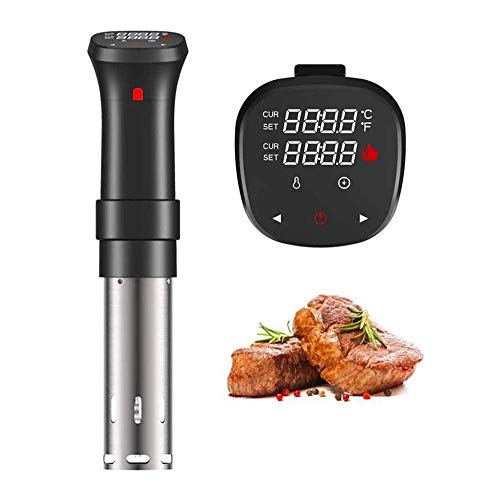 Sous Vide Circulador de Inmersión Cocinar calentador de inmersión de baja temperatura de cocción de la pantalla táctil LCD y temporizador digital for carne, huevo, 1100W