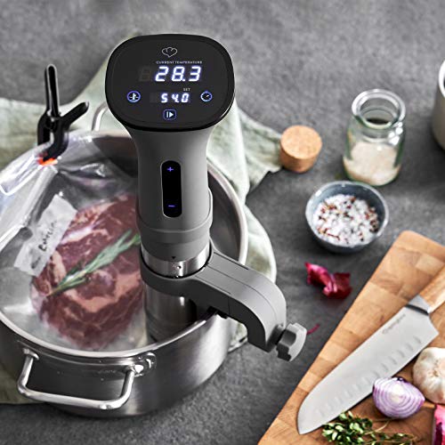 Sous Vide HENRY 1200W, Roner cocina a baja temperatura, Circulador de Inmersion precisión, Control de temperatura