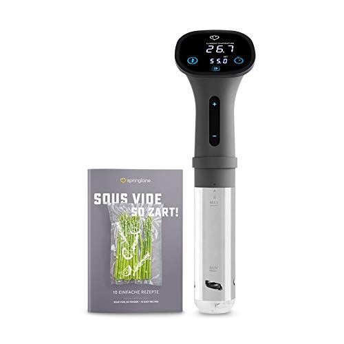 Sous Vide HENRY 1200W, Roner cocina a baja temperatura, Circulador de Inmersion precisión, Control de temperatura