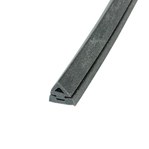 Spares2go Universal 4 Caras Goma Horno Cocina Junta Puerta (196cm & Esquina Redondeada Clips)