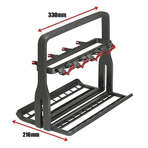 Spares2go Universal Copa de vino cesta lavavajillas Rack (8 vasos)