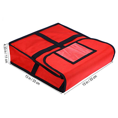 SparY Pizza Delivery Bag 11 Inches Fresh Thermal Ergonomic Portable Box Holder Case Resistente al Desgaste Contenedor Almacenamiento Alimentos Picnic A Prueba Agua Aislado