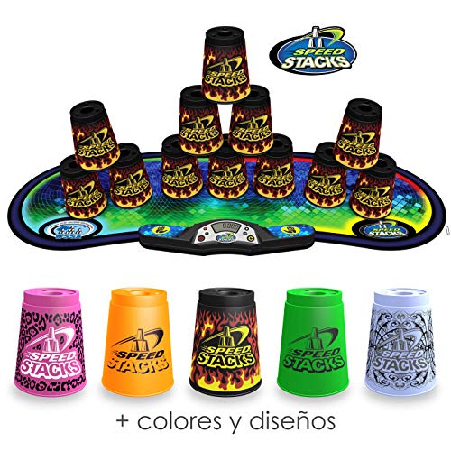 Speed Stacks Paquete de Competición (Amarillo con Voxel Glow)