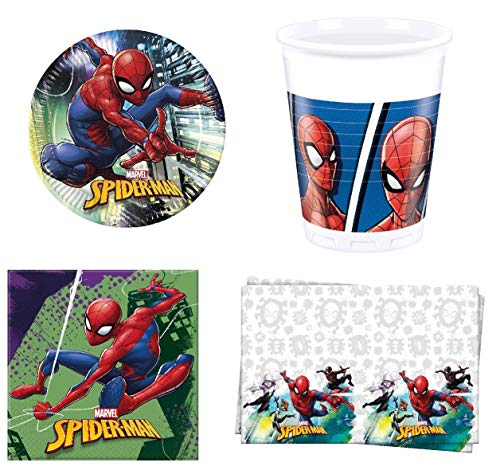 Spiderman Party Pack para 16 Personas