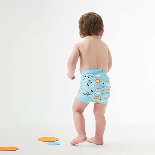 Splash About Happy Nappy Pañal de Baño Reutilizable - Noah's Ark 12-24 Meses