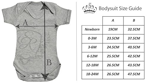 Spoilt Rotten SR - Bajo en batería, Necesito Dormir Camisillas para bebé - Body para bebé niño - Body para bebé niña - 18-24 Meses Gris