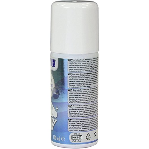 Spray Lustre Comestible PME Azul 100 ml