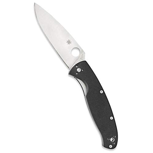 Spyderco Resilience Navaja, Unisex, Negro, 9.38"