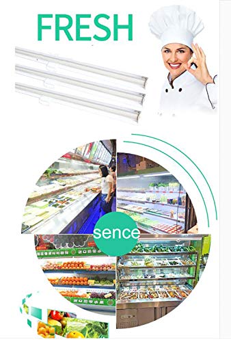 SSZY Estor Enrollable Persianas Enrollables Transparentes Impermeables, Persiana Enrollable de Plástico para Congelador Fresco, para Supermercado de Cocina, 70/80/90/100/120 cm de Ancho