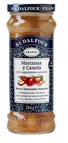 St. Dalfour - Rapsodia de Frutas | Mermelada Manzana y Canela - 6 Unidades