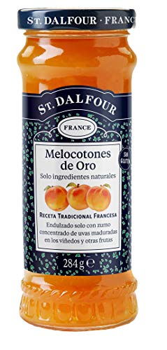 St. Dalfour - Rapsodia de Frutas | Mermelada Melocoton de Oro - 6 Unidades