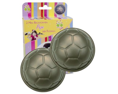 Städter - Juego de 2 moldes para Horno, diseño de balón de fútbol