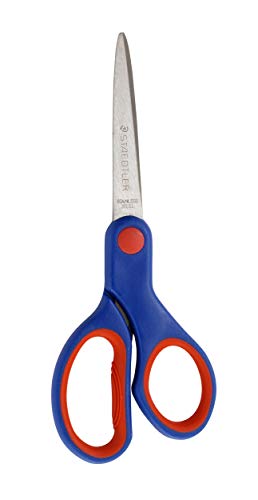 Staedtler Noris Club 96517NBK - Tijeras para niños (17 cm, mango ergonómico, acero inoxidable)