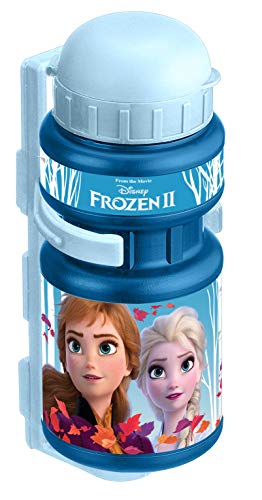 Stamp Sas Combo Frozen II (Basket + Drinking Bottle + Bell), Girls, Blue