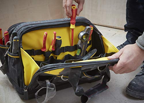 STANLEY FATMAX FMST1-73607 - Bolsa de gran abertura y múltiple acceso 47 x 25 x 33 cm