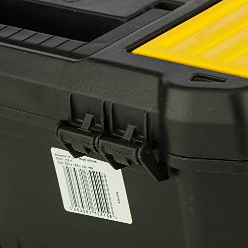 STANLEY STST1-75515 - Caja de herramientas de plastico con cierre metálico, 18 x 13 x 32.5 cm