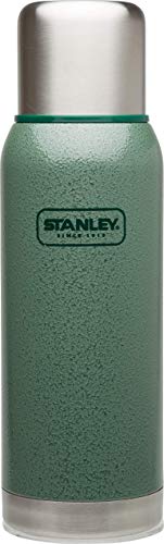 Stanley Termo De La Serie De Aventuras De 1.0 litros En Color Verde Hammertone Acero Inoxidable Aislamiento De Doble Pared Al Vacío Acero Inoxidable 18/8 Tapa Aislante A Prueba De Fugas Libre De Bpa