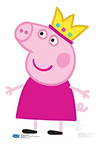 Star Cutouts SC959 - Corona de cartón para fiesta (90 cm), diseño de Peppa Pig, multicolor