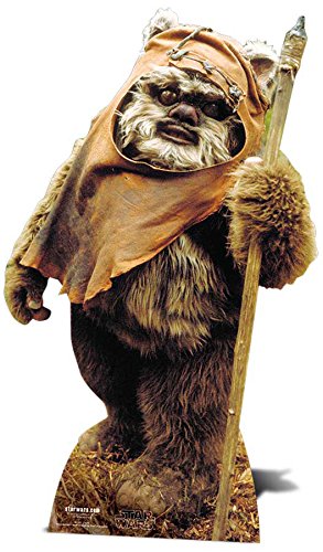 STAR CUTOUTS – stsc481 – Figura Gigante – Ewok – Star Wars – 94 x 56 cm