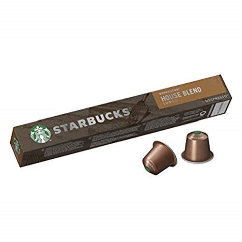 STARBUCKS House Blend de NESCAFÉ Dolce Gusto Cápsulas De Café De Tostado Medio, 6 X Caja De 12 Unidades