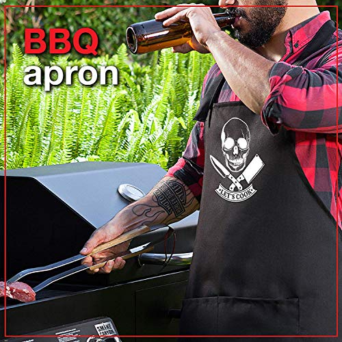 StarGifts Delantales Divertidos para Barbacoa para Hombres | Parent | Tamaño se Adapta a Todos | Delantal de Cocina Hombres | Accesorios Ideales para Barbacoa