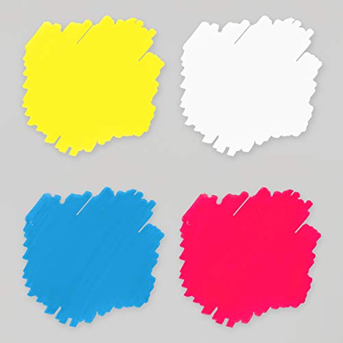 Stationery Island Rotuladores de Tiza Líquida D30 3mm Punta Biselada – Borrado en Seco Pack de 4 Colores