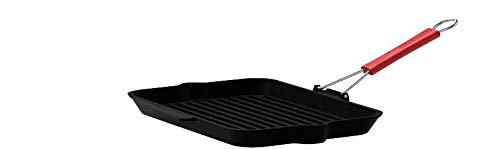 STAUB Grill, Hierro Fundido, Negro, 34 cm