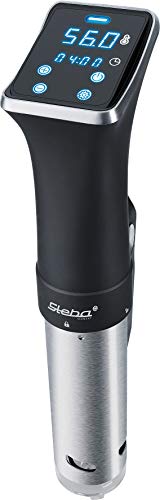 Steba SV 75 Sous Vide Immersion Circulator - Equipos para cocción Sous-Vide o al vacío a Baja Temperatura (Sous Vide Immersion Circulator, Negro, Acero Inoxidable, Tocar, LCD, 20 °C, 90 °C)