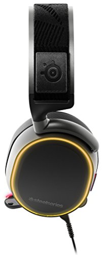 Steelseries Arctis Pro Gamedac - Auriculares De Juego, Sonido De Alta Resolución Certificado, Chip Ess Sabre Dac, Negro