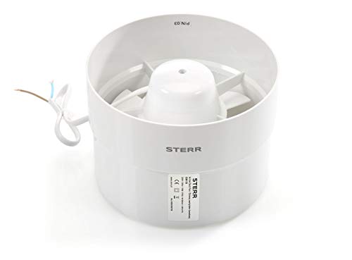 STERR - Extractor en línea con ventilador de conductos silenciosos 150 mm - IDM150