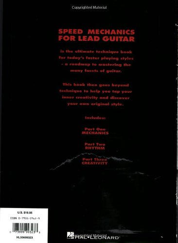 Stetina, T: Speed Mechanics For Lead Guitar (Troy Stetina)