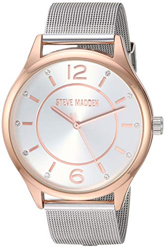 Steve Madden Reloj de Moda. SMWS058M2