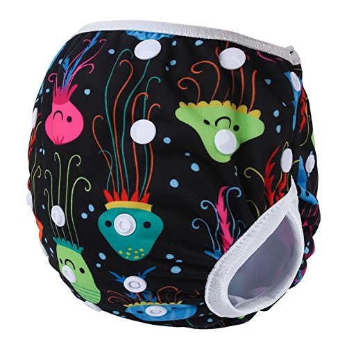 Storeofbaby Pañales de bebé para nadar Bañadores reutilizables Trunks Unisex Fit 0-3 años