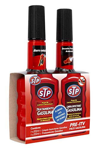 Stp ZSTP03 Pre-ITV con limpia inyectores coches gasolina, Verde, 400 ml