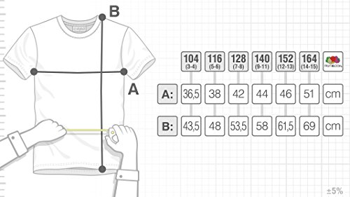 style3 Salamandra Camiseta para Niños T-Shirt Lagarto Reptil mar mediterráneo, Talla:128