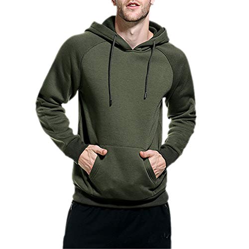 Sudadera con capucha y capucha para hombre con capucha de manga larga