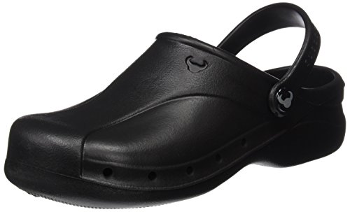 Suecos Skoll, Zuecos de Trabajo Unisex Adulto, Negro (Black), 44 EU