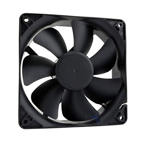 Sunon Ventilador 120 mm 120 x 120 x 38 MEC0382V1-000U-A99 24 V DC Air Fan 9,2 W 12 cm 2 Hilos (+/-) Refrigeración 120 mm x 38 mm