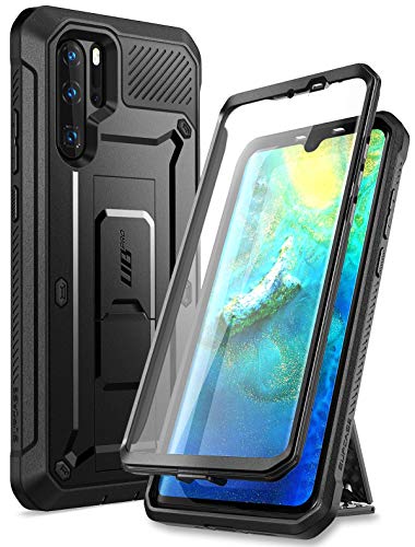 SupCase Funda Huawei P30 Pro [Unicorn Beetle Pro Serie] Antigolpes 360 Carcasa con Protector de Pantalla Incorporado (Negro)