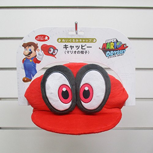 Super Mario Odyssey Cappy Sombrero Gorro Gorra De Mario Peluche Longitud 27cm Producto Oficial Con Licencia de Nintendo [Japón]