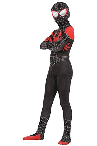 Superhéroe Disfraz Película Cosplay Impresión Araña Patrón Mono Onesies Impresión Sudadera