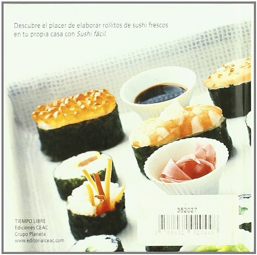 Sushi fácil: Recetas fáciles para hacer deliciosos rollos sushi en casa (TIEMPO LIBRE)