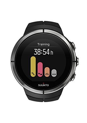 Suunto - Spartan Ultra Black HR - SS022658000 - Reloj Multideporte GPS + Cinturón de frecuencia cardiaca (Talla M) - Talla única