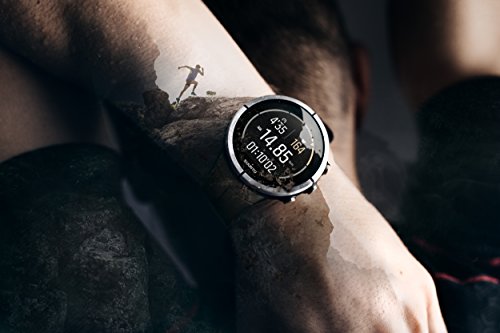 Suunto - Spartan Ultra Black HR - SS022658000 - Reloj Multideporte GPS + Cinturón de frecuencia cardiaca (Talla M) - Talla única