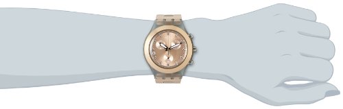 Swatch Full Blooded - Reloj de mujer, cuarzo, color caramelo